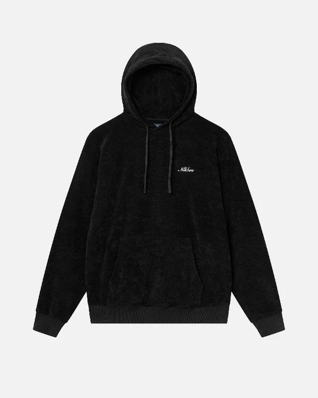 Terry Hoodie Black