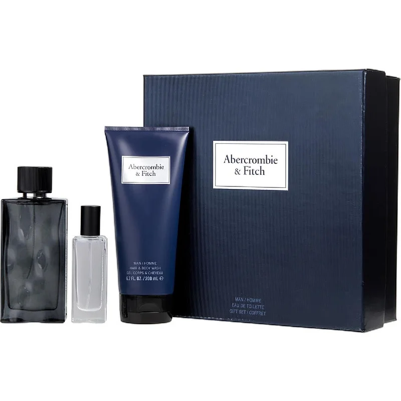 Abercrombie & Fitch  First Instinct Gift Set by Abercrombie & Fitch for Men