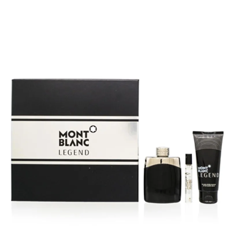 Mont Blanc  3 Piece Mont Blanc Legend Mens Gift Set