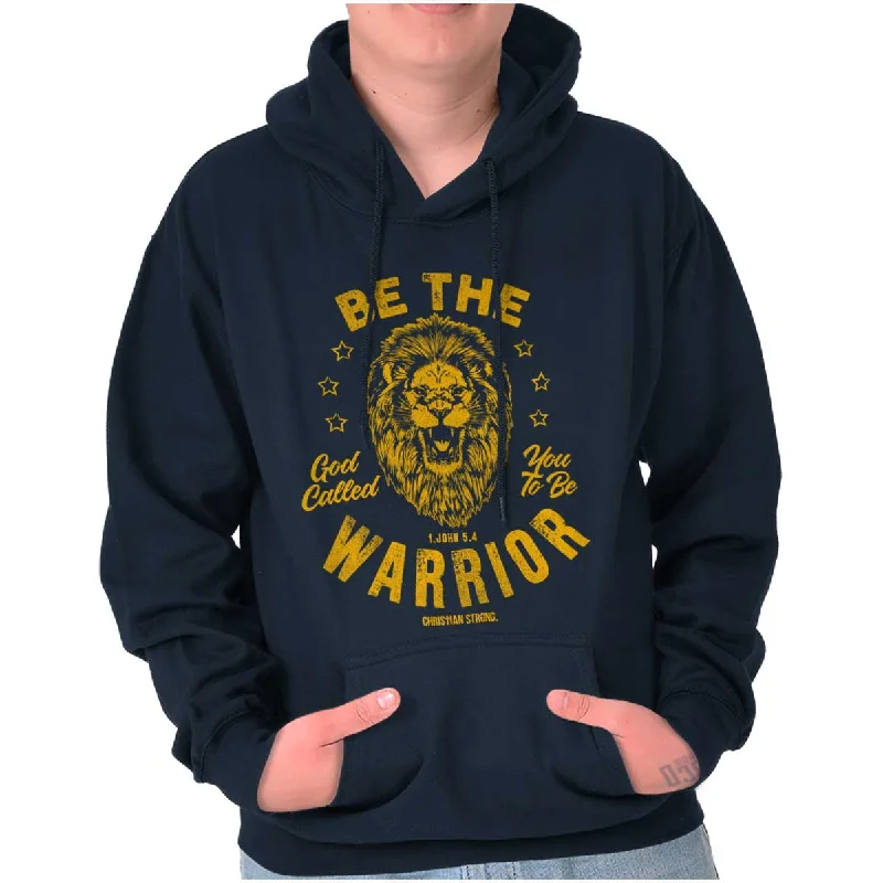 Be the Warrior Lion Hoodie