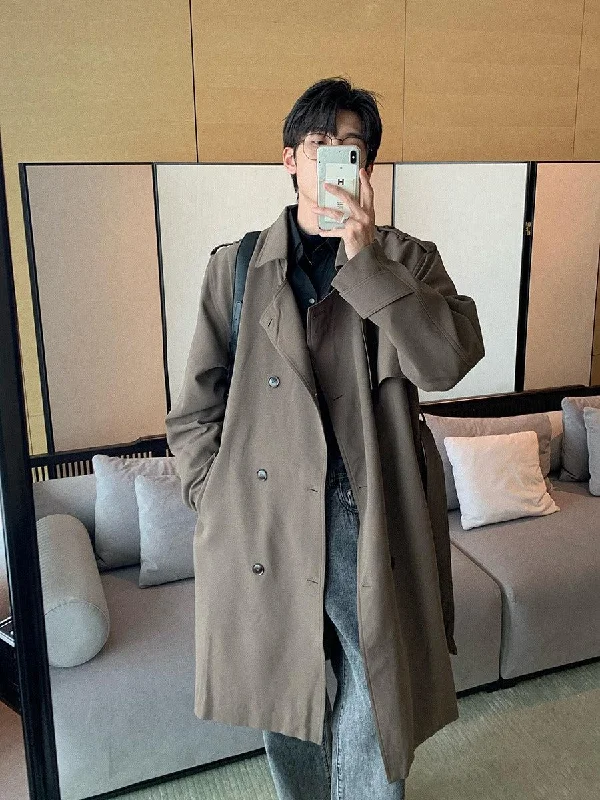 Suit Double-breasted Trench Coat