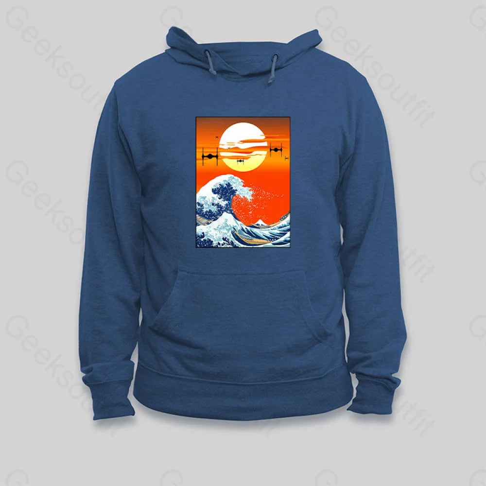 Meets Hokusai Hoodie