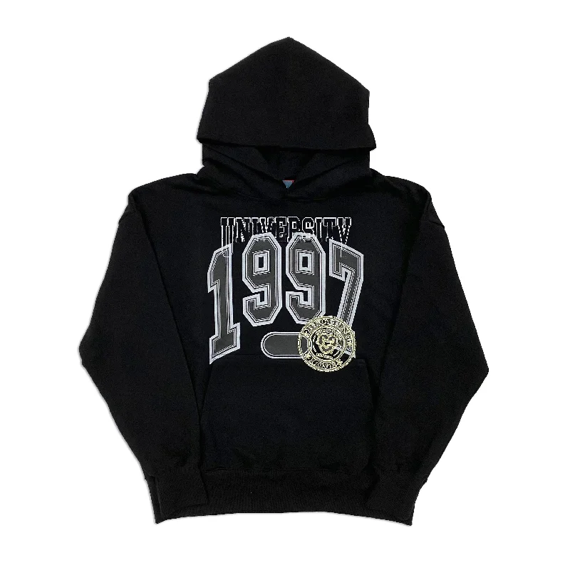 1997shell College Print Hoodie