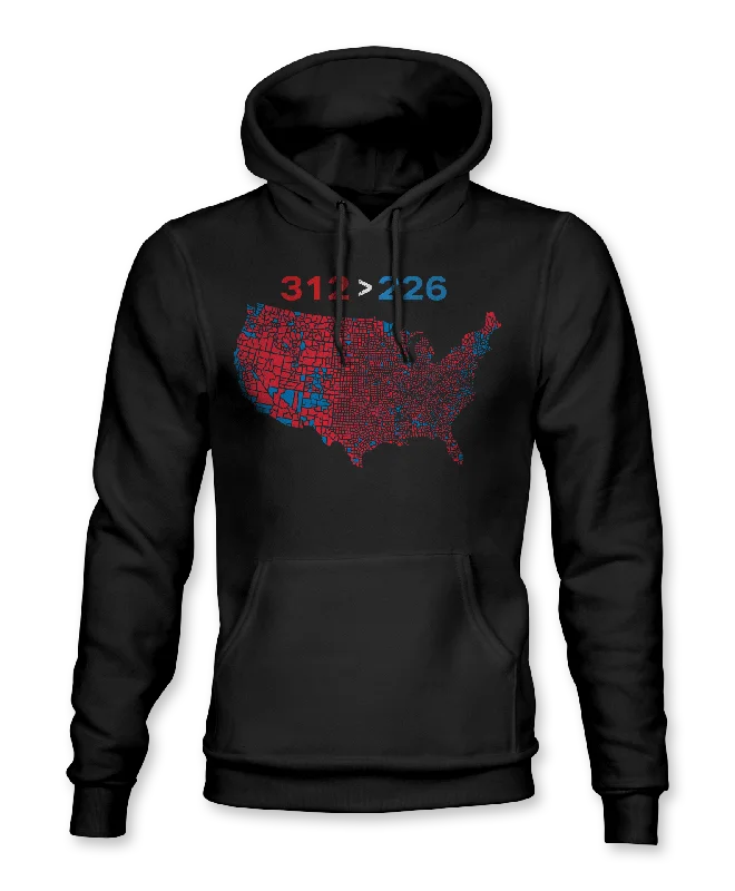 Red Wave Election Map Hoodie