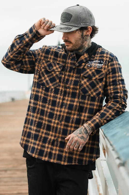 Skilled Sailor Premium Hooded Flannel