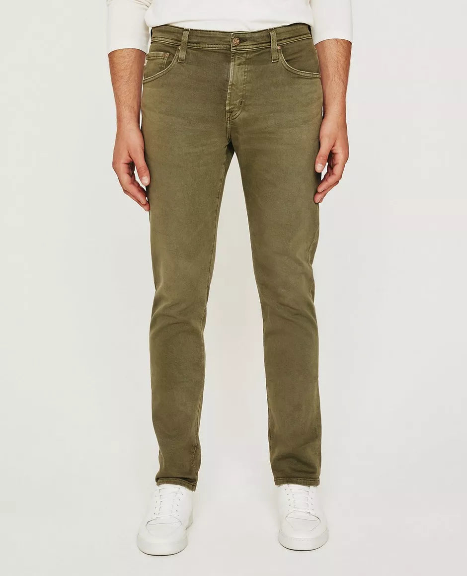 AG - Tellis Modern Fit Khaki Green Jeans