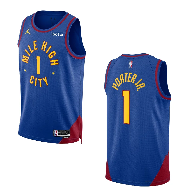 Denver Nuggets #1 Michael Porter Jr. Statement Swingman Jersey