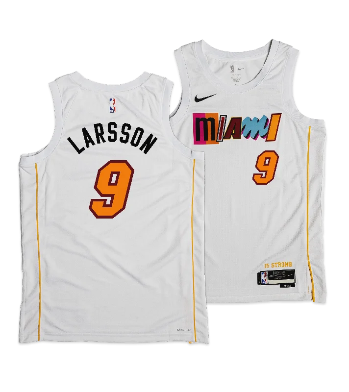 Pelle Larsson Nike Miami Mashup Vol. 2 Youth Swingman Jersey - Player's Choice