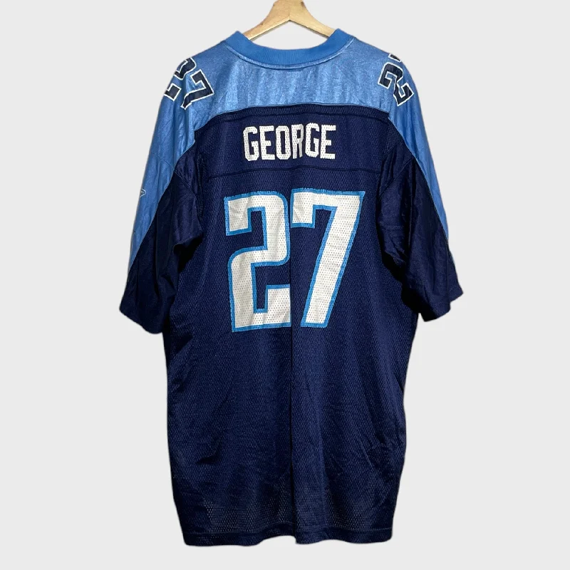 Vintage Eddie George Tennessee Titans Jersey 2XL