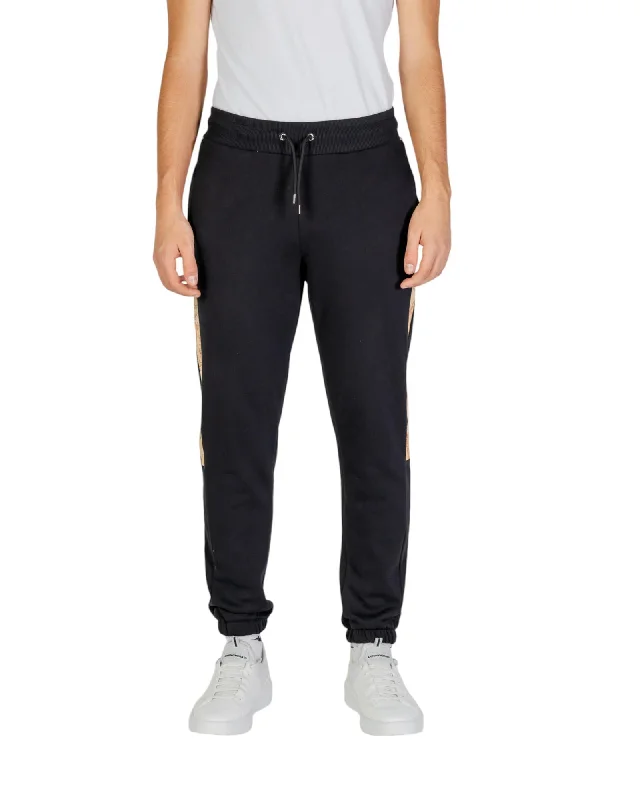 Alviero Martini Prima Classe Cotton Plain Trousers with Laces