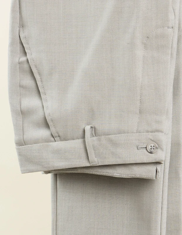 Tech Wools - Taupe Dobby | Chino