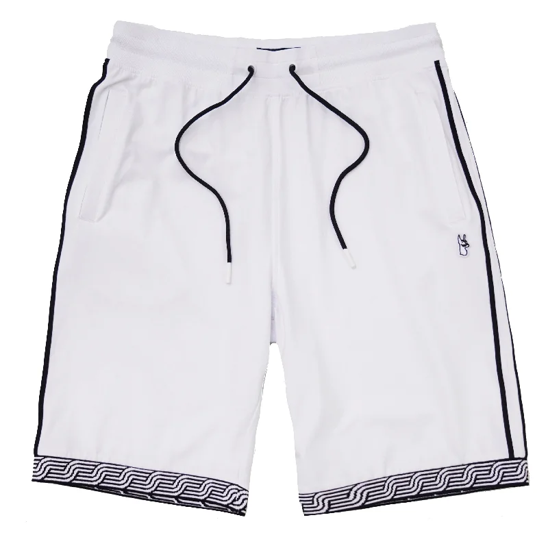 M775 Makobi Luciano Shorts - White