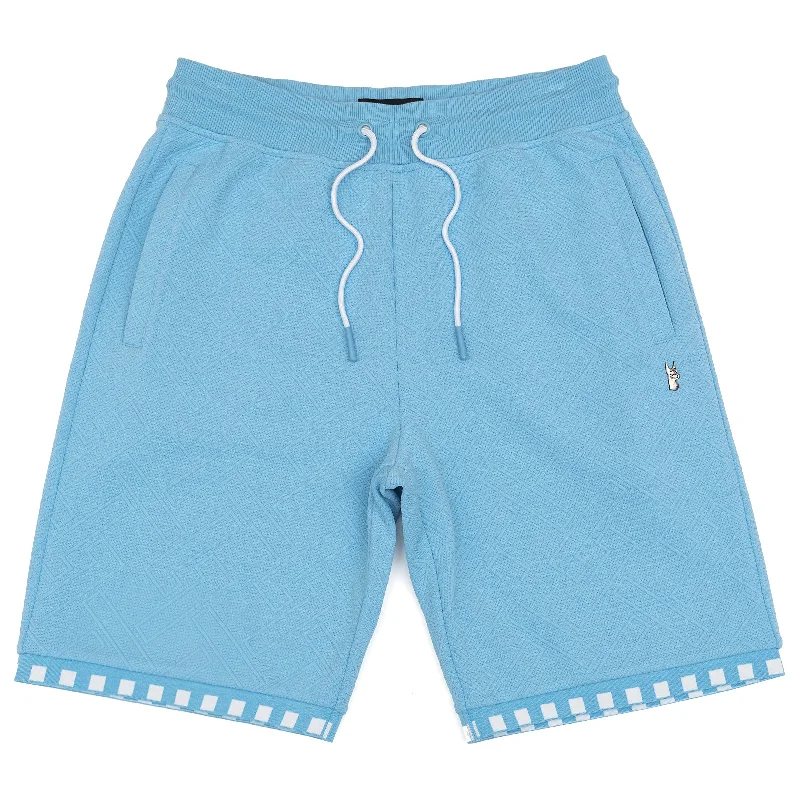 M963 Bianchi Jacquard Shorts - Blue