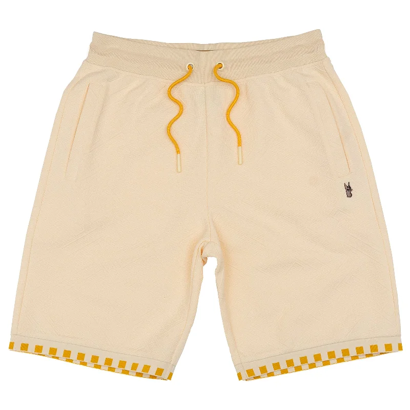 M963 Bianchi Jacquard Shorts - Natural