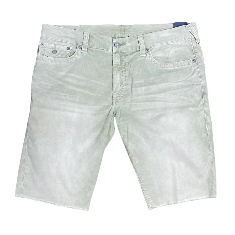 Men's Relaxed Straight Ricky Short In Sage